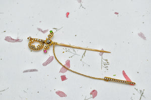 Sword with Seed Pearls