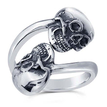 Load image into Gallery viewer, Skull Bypass Ring
